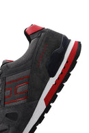 Hammer Jack Erkek Füme Deri Sneaker | Derimod Hammer Jack Erkek Füme Deri Sneaker | Derimod