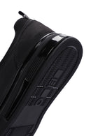 Men's Black Nubuck Leather Sneaker | Derimod Men's Black Nubuck Leather Sneaker | Derimod