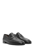 Erkek Siyah Deri Klasik Loafer | Derimod Erkek Siyah Deri Klasik Loafer | Derimod