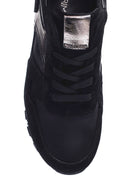 Kadın Metalik Detaylı Sneaker | Derimod Kadın Metalik Detaylı Sneaker | Derimod