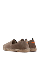Erkek Vizon Süet Espadril | Derimod Erkek Vizon Süet Espadril | Derimod