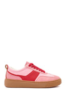 ACBC x Derimod Kadın Pembe Bağcıklı Süet Sneaker | Derimod ACBC x Derimod Kadın Pembe Bağcıklı Süet Sneaker | Derimod