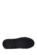Men's Black Leather Sports Boots | Derimod Men's Black Leather Sports Boots | Derimod