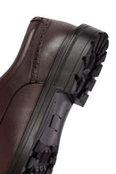 Men's Brown Lace Up Leather Casual Shoes | Derimod Men's Brown Lace Up Leather Casual Shoes | Derimod
