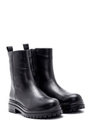 Women's Leather Casual Zipper Boots | Derimod Women's Leather Casual Zipper Boots | Derimod