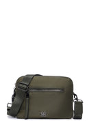 Women's Khaki Crossbody Bag | Derimod Women's Khaki Crossbody Bag | Derimod