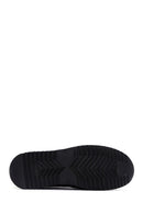 Erkek Siyah Bağcıklı Deri Sneaker | Derimod Erkek Siyah Bağcıklı Deri Sneaker | Derimod