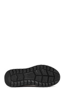 Men's Black Lace-up Leather Sneaker | Derimod Men's Black Lace-up Leather Sneaker | Derimod
