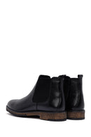 Male Black Leather Chelsea Boots | Derimod Male Black Leather Chelsea Boots | Derimod