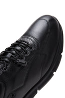 Men's Black Lace-up Leather Casual Shoes | Derimod Men's Black Lace-up Leather Casual Shoes | Derimod