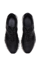 Men's Black Leather Sneaker | Derimod Men's Black Leather Sneaker | Derimod