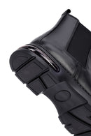 Male Black Leather Chelsea Boots | Derimod Male Black Leather Chelsea Boots | Derimod