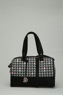 Patterned Women's Shoulder Bag | Derimod Patterned Women's Shoulder Bag | Derimod