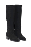 Women's Suede Leather Boots | Derimod Women's Suede Leather Boots | Derimod