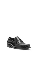 Erkek Siyah Deri Klasik Loafer | Derimod Erkek Siyah Deri Klasik Loafer | Derimod