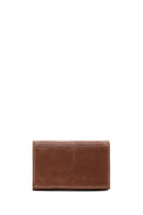 Men's Tan Leather Card Holder | Derimod Men's Tan Leather Card Holder | Derimod