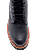 Women's Leather Zipper Detailed Boots | Derimod Women's Leather Zipper Detailed Boots | Derimod
