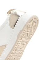 Women's Gold Leather Sneaker | Derimod Women's Gold Leather Sneaker | Derimod