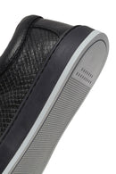 Men's Black Leather Sneaker | Derimod Men's Black Leather Sneaker | Derimod