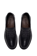 Erkek Siyah Deri Casual Loafer | Derimod Erkek Siyah Deri Casual Loafer | Derimod