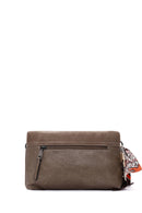 Woman Mink Suede Crossbody Bag | Derimod Woman Mink Suede Crossbody Bag | Derimod