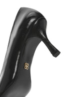 Women's Black Thin Heel Patent Leather Stiletto | Derimod Women's Black Thin Heel Patent Leather Stiletto | Derimod
