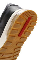 Men's Black Lace-up Leather Sneaker | Derimod Men's Black Lace-up Leather Sneaker | Derimod