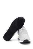 Kadın Gri Taşlı Sneaker | Derimod Kadın Gri Taşlı Sneaker | Derimod