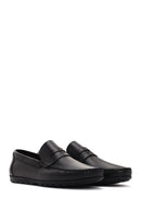 Erkek Siyah Deri Casual Loafer | Derimod Erkek Siyah Deri Casual Loafer | Derimod