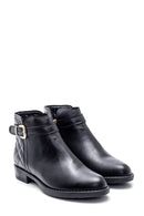 Women's Quilted Detailed Boots | Derimod Women's Quilted Detailed Boots | Derimod