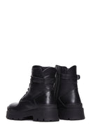 Women's Black Leather Boots | Derimod Women's Black Leather Boots | Derimod