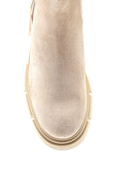 Women's Suede Thick Soled Chelsea Boots | Derimod Women's Suede Thick Soled Chelsea Boots | Derimod