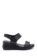 Women's Leather Thick Soled Sandals | Derimod Women's Leather Thick Soled Sandals | Derimod
