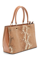 Women's Printed Shoulder Bag | Derimod Women's Printed Shoulder Bag | Derimod