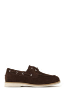 Male Brown Lace-up Suede Casual Shoes | Derimod Male Brown Lace-up Suede Casual Shoes | Derimod