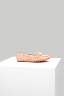 Pudra Kadın Süet Loafer | Derimod Pudra Kadın Süet Loafer | Derimod