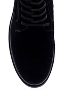 Men's Suede Leather Zippered Boots | Derimod Men's Suede Leather Zippered Boots | Derimod