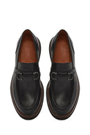 Erkek Siyah Tokalı Deri Casual Loafer | Derimod Erkek Siyah Tokalı Deri Casual Loafer | Derimod