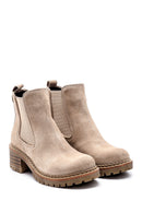 Women's Suede Leather Boots | Derimod Women's Suede Leather Boots | Derimod