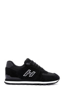Hammer Jack Erkek Siyah Peru Süet Deri Sneaker | Derimod Hammer Jack Erkek Siyah Peru Süet Deri Sneaker | Derimod