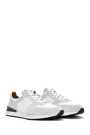 Erkek Gri Süet Deri Sneaker | Derimod Erkek Gri Süet Deri Sneaker | Derimod