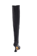 Women's Leather Goblet Heeled Boots | Derimod Women's Leather Goblet Heeled Boots | Derimod