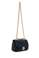 Women's Navy Blue Long Strap Crossbody Bag | Derimod Women's Navy Blue Long Strap Crossbody Bag | Derimod