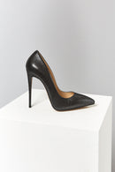 Kadın Siyah Deri Stiletto | Derimod Kadın Siyah Deri Stiletto | Derimod