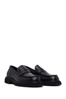 Erkek Siyah Deri Casual Loafer | Derimod Erkek Siyah Deri Casual Loafer | Derimod