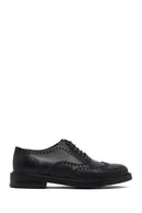 Men's Black Lace-up Leather Casual Shoes | Derimod Men's Black Lace-up Leather Casual Shoes | Derimod