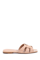 Women's Leather Patent Leather Slippers | Derimod Women's Leather Patent Leather Slippers | Derimod