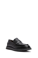 Men's Black Leather Casual Loafer | Derimod Men's Black Leather Casual Loafer | Derimod