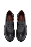 Erkek Siyah Deri Casual Loafer | Derimod Erkek Siyah Deri Casual Loafer | Derimod