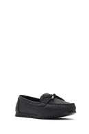 Kadın Siyah Tokalı Loafer | Derimod Kadın Siyah Tokalı Loafer | Derimod